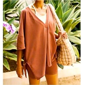 Free People Reversible Set Redwood